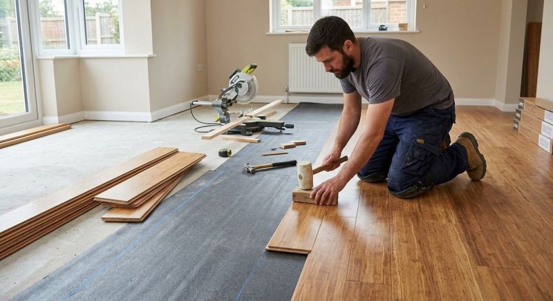 Bamboo Flooring Installation in Rockwall, TX