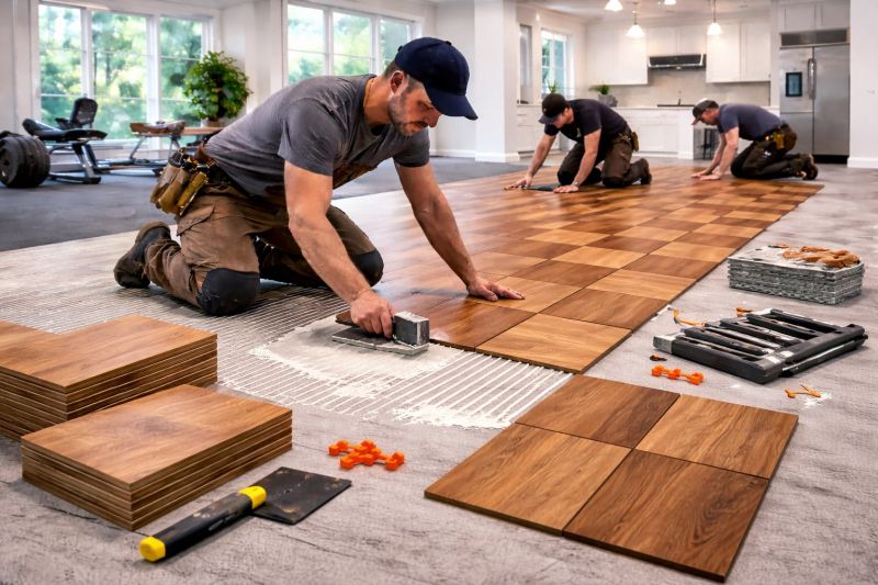 Hardwood Floor Installation in Addison, TX