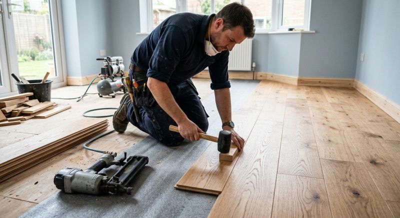 Hardwood Floor Installation in Kaufman County, TX