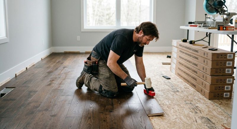 Hardwood Floor Installation in Kaufman County, TX