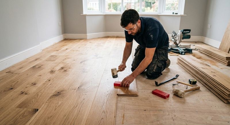 Hardwood Floor Installation in Rockwall County, TX