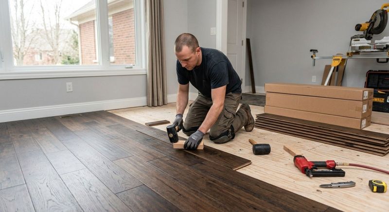 Hardwood Floor Installation in Rockwall County, TX