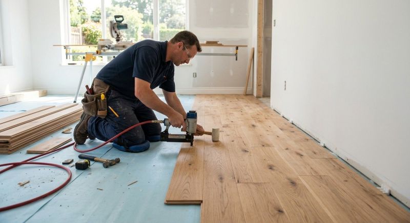 Hardwood Floor Installation in Terrell, TX