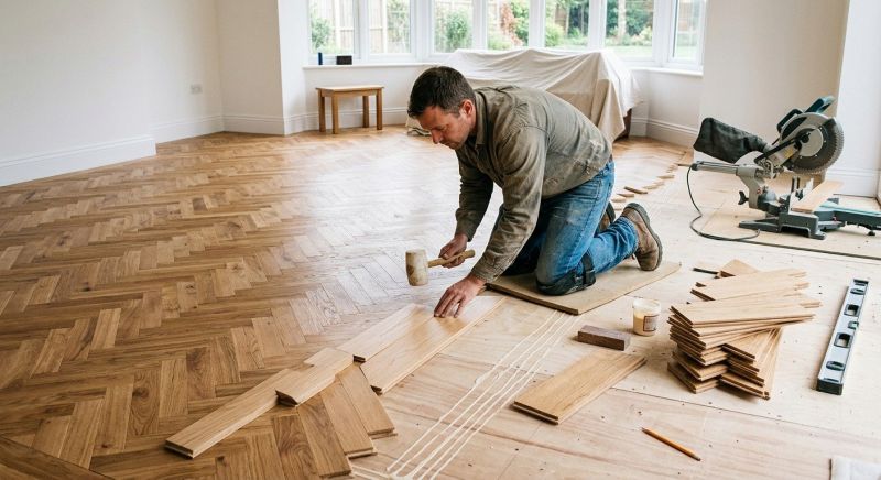 Hardwood Floor Installation in Wylie, TX