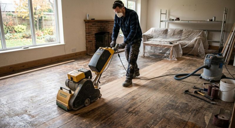 Hardwood Floor Renovation in Rockwall, TX