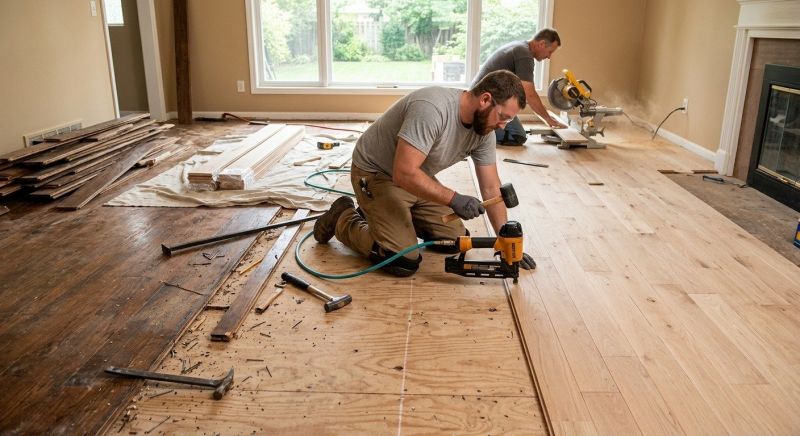 Hardwood Replacement in Nevada, TX