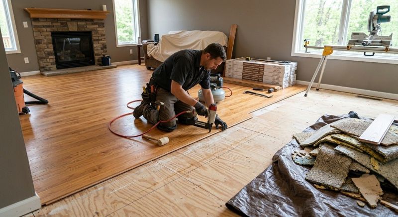 Hardwood Replacement in Rockwall County, TX