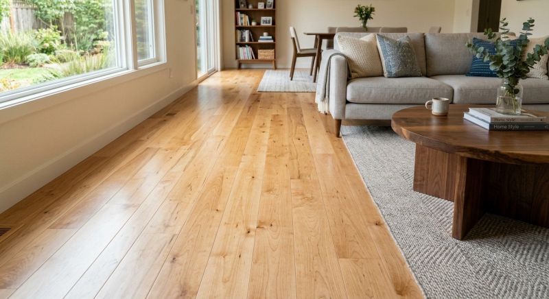 Maple Flooring Installation in Hunt County, TX