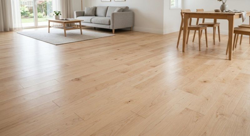 Maple Flooring Installation in Princeton, TX