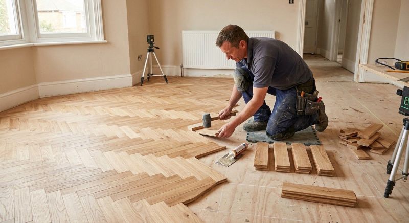 Parquet Flooring Installation in Rockwall, TX