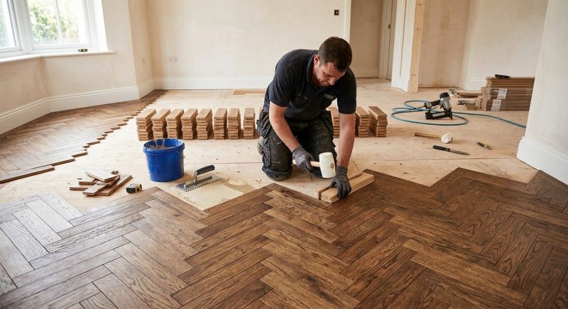 Parquet Flooring Installation in Rockwall, TX