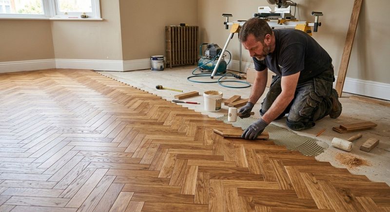 Parquet Flooring Installation in Rockwall, TX