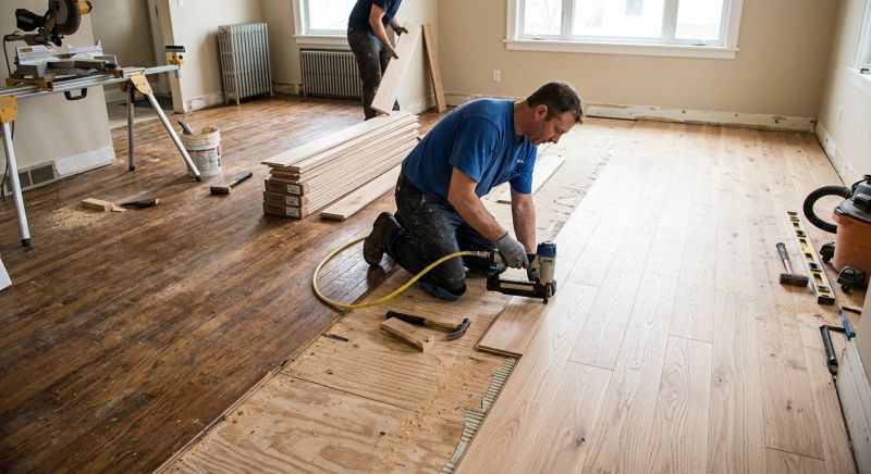 Wood Floor Replacement in Hutchins, TX
