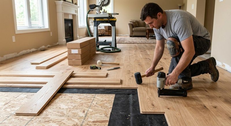 Wood Flooring Installation in Dallas, TX