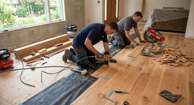 Wood Flooring Installation in Garland, TX