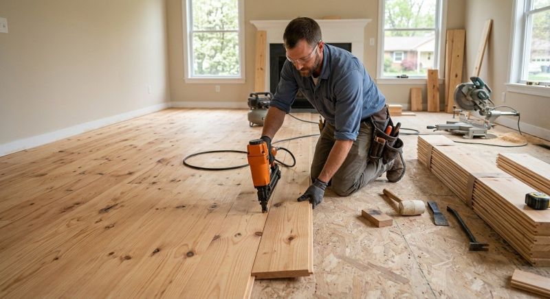Wood Flooring Installation in Plano, TX