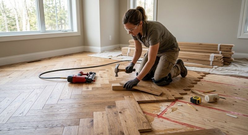 Wood Flooring Installation in Rowlett, TX