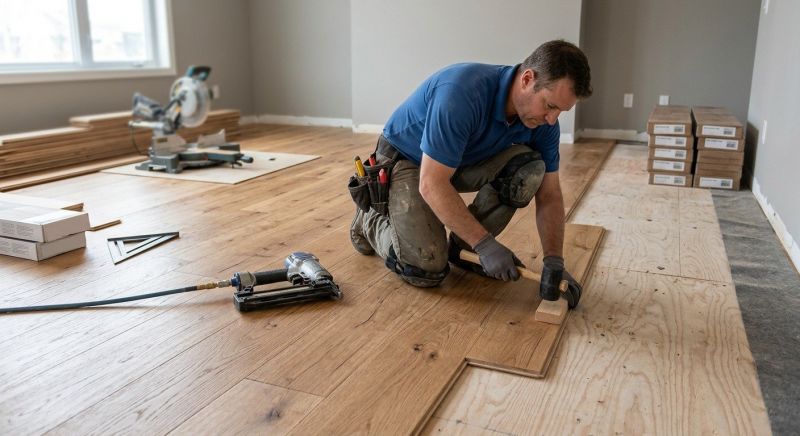 Wood Flooring Installation in Sachse, TX